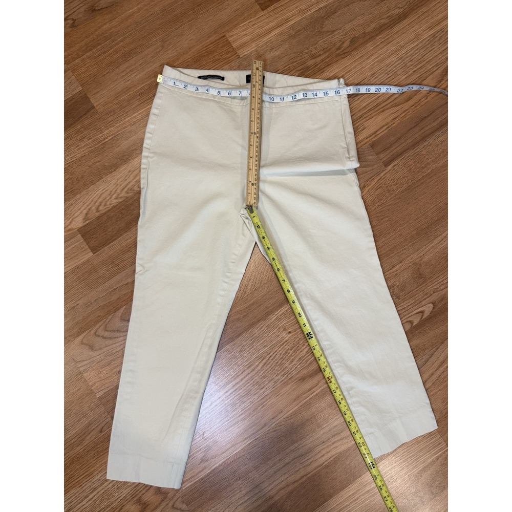 Talbots Tan‎ Beige Hampshire Ankle Pant Women's Sz 12P Stretch Business Casual - Picture 9 of 9